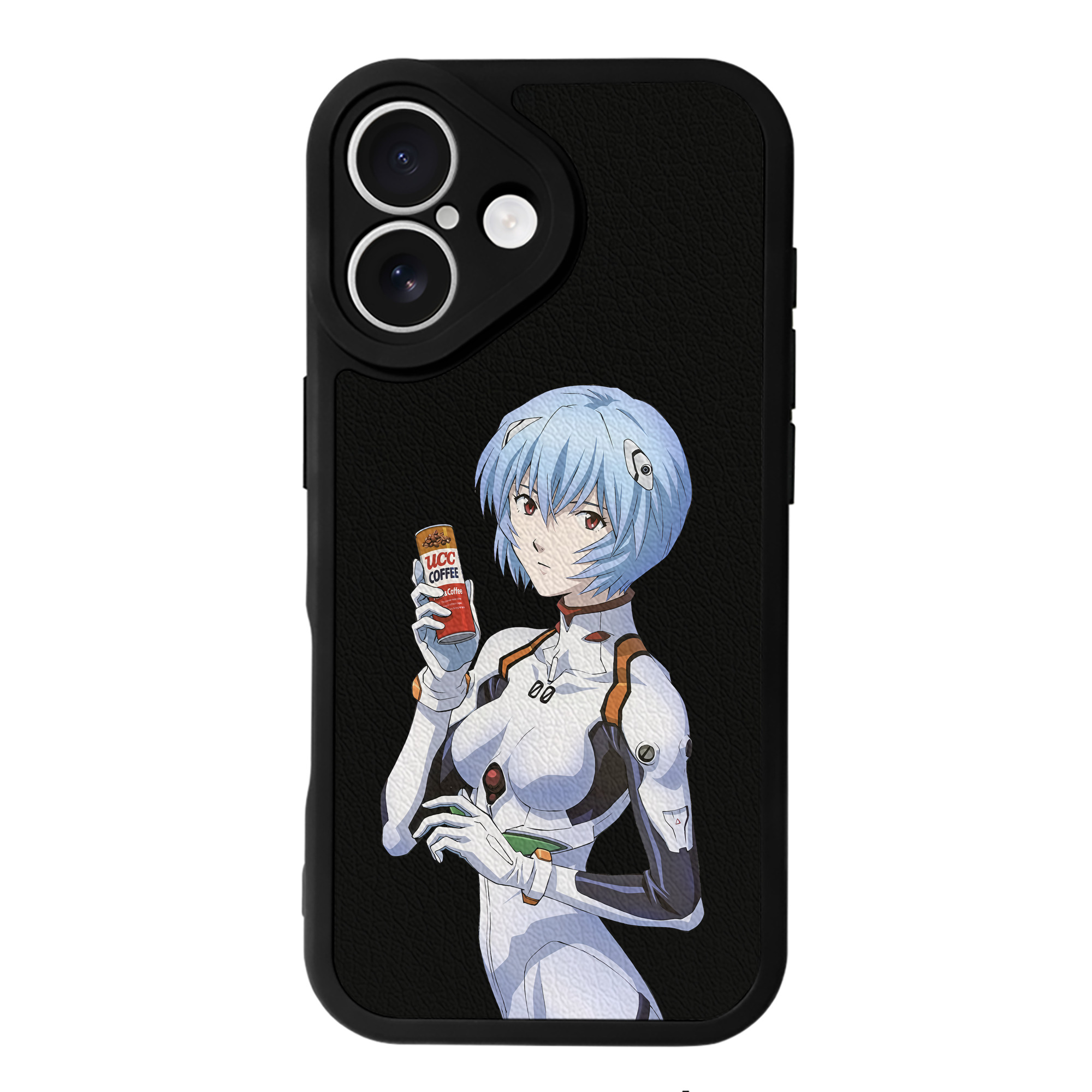 （画像用） EVA 新世紀エヴァンゲリオン 【iPhone 16シリーズ対応】シリコンスマホケース（レザー調） 材質：シリコン